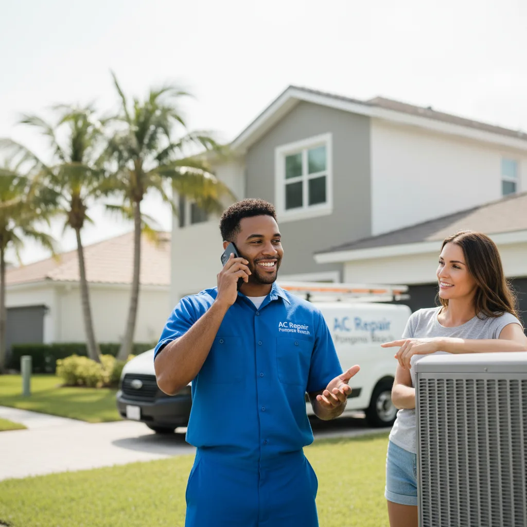 AC Repair Pompano Beach customer support in New Haven